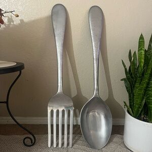 GIANT 46” Aluminum Fork and Spoon